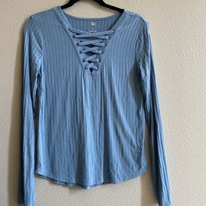 Blue long sleeve